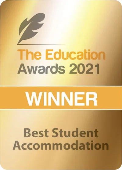 Winner of Best Student Accommodation in the 2021 Education Awards