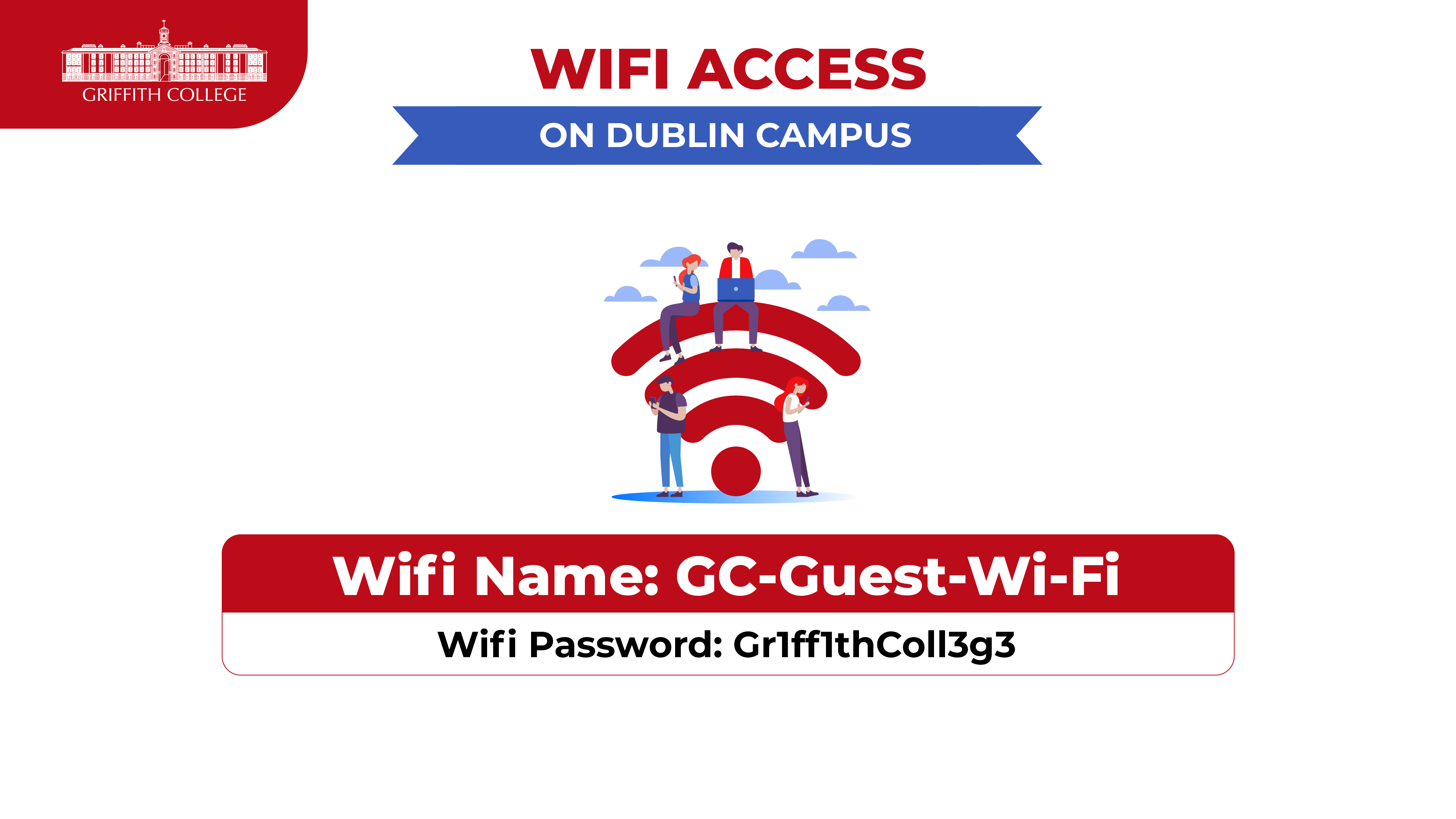 Dublin campus wifi access