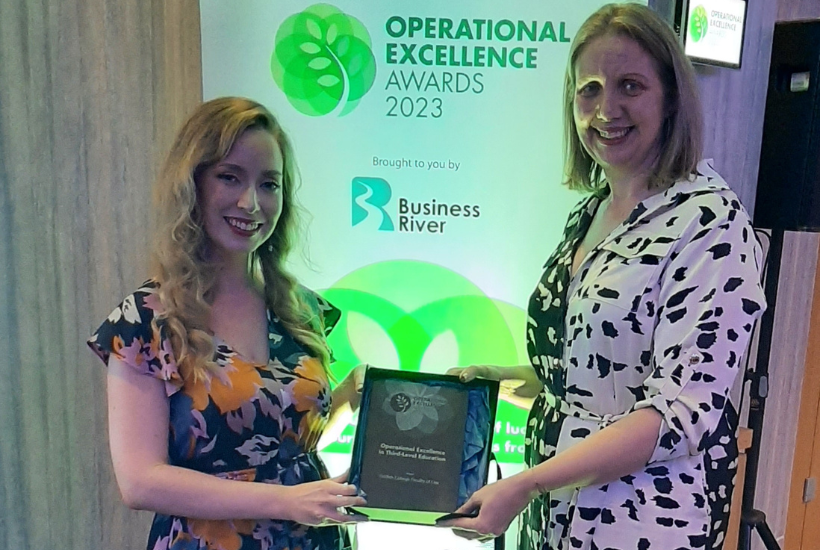 Shauna & Karen with award