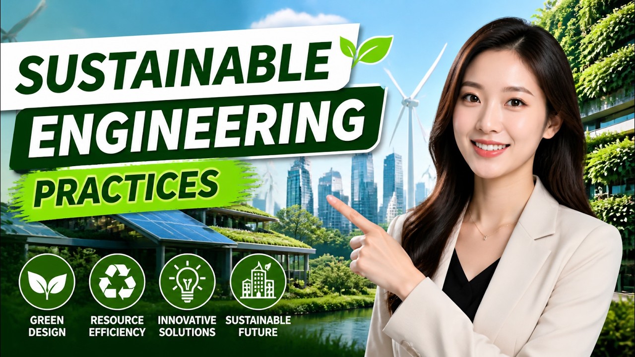 Preview image for the external video "Sustainable Engineering Practices - A Guide for the Future (17 Minutes)".