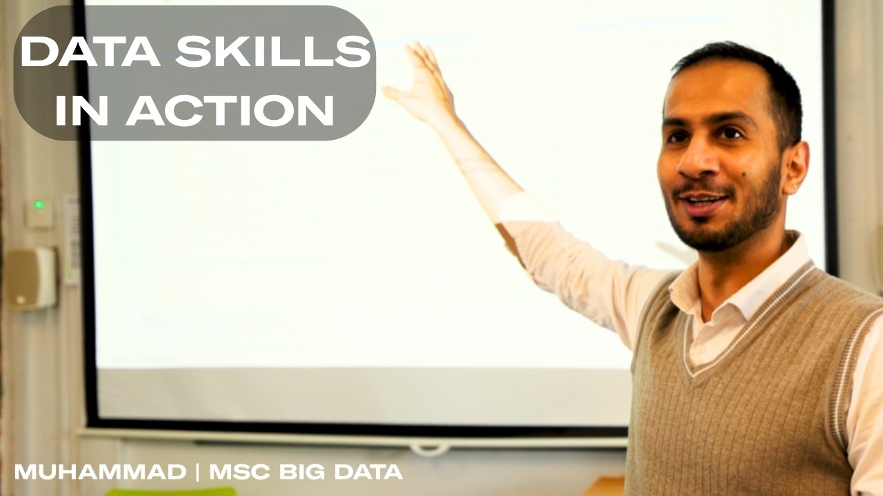 Preview image for the external video "Applying Big Data Skills in the Workplace | MSc Big Data Graduate Experience".