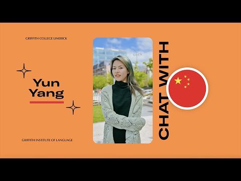 Preview image for the external video "GIL Limerick - Chinese student - Yun Yang".