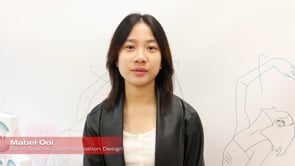 Preview image for the external video "Graphic Communication Design Graduate – Mabel Ooi".