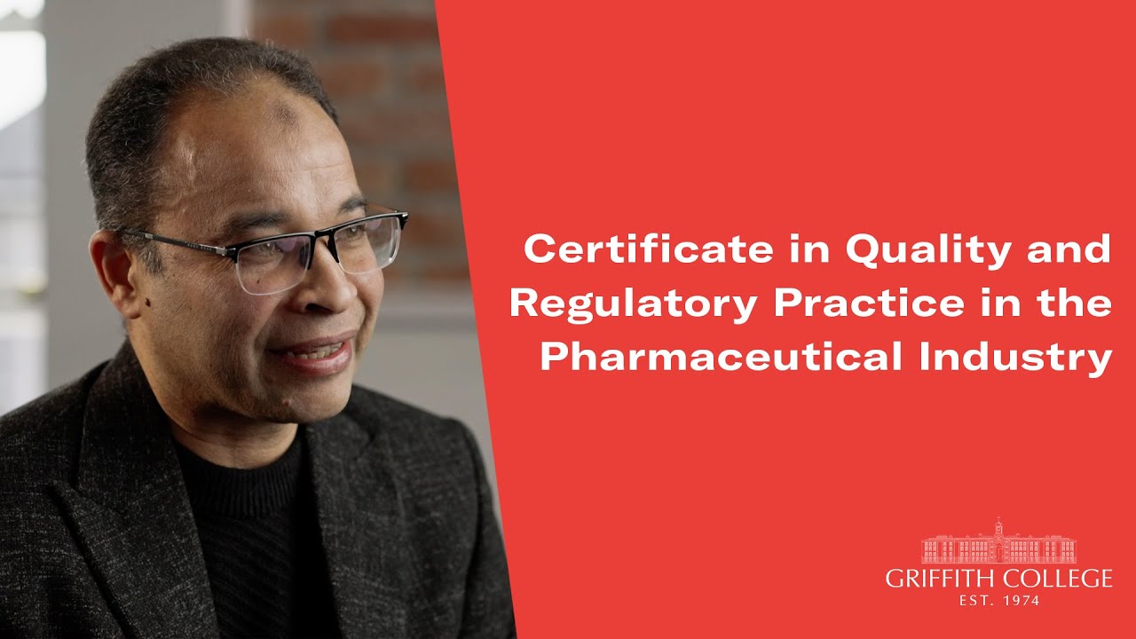 Preview image for the external video "Certificate in Quality and Regulatory Practice in the Pharmaceutical Industry Overview".