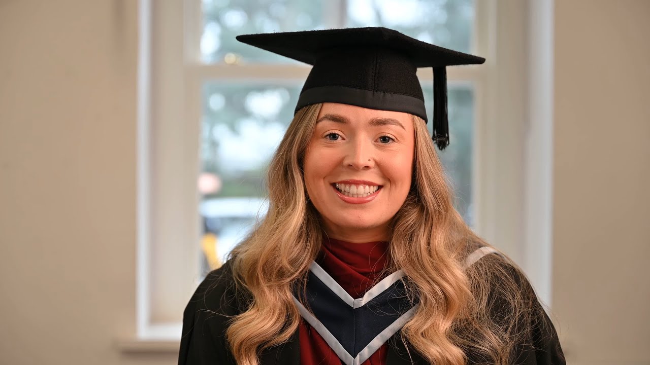 Preview image for the external video "Abigail Murray | BA (Hons) in Business Graduate at Griffith College 🎓 Now at Dell".