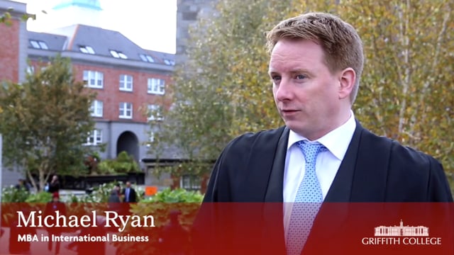 Preview image for the external video "Michael Ryan - Student Experience".