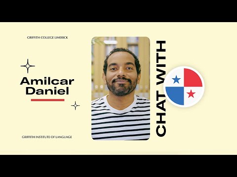 Preview image for the external video "GIL Limerick - Panamanian student - Amilcar Daniel".