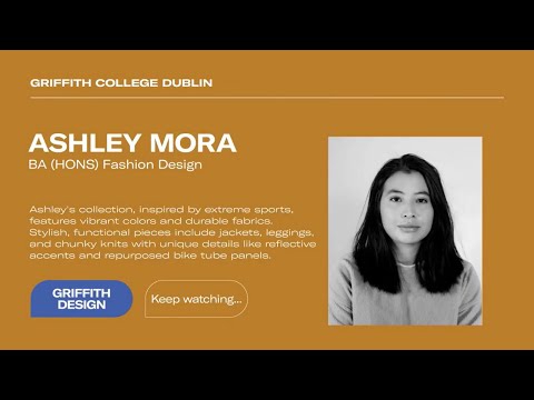 Preview image for the external video "Griffith College | Fashion Design Graduate | Ashely Mora Testimonial".