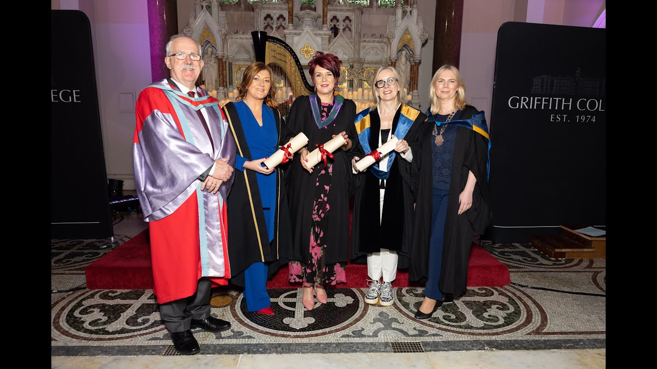 Preview image for the external video "IWish Founders Awarded the Professional Excellence Award by Griffith College Cork".