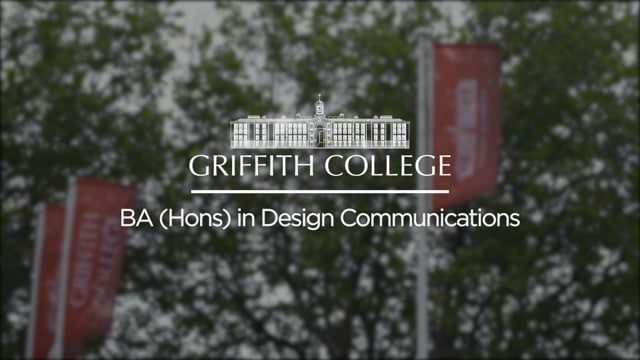 Preview image for the external video "BA (Hons) in Design Communications".