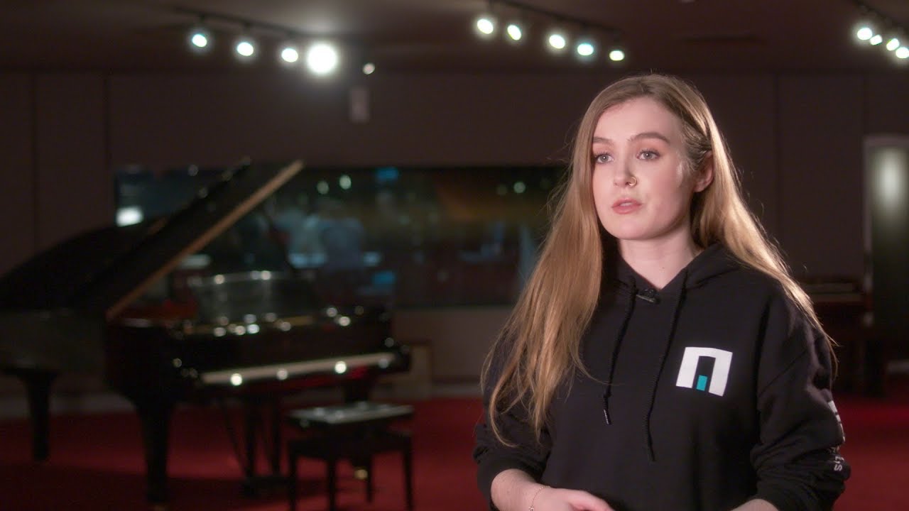 Preview image for the external video "BA (Hons.) Degree in Music Production".