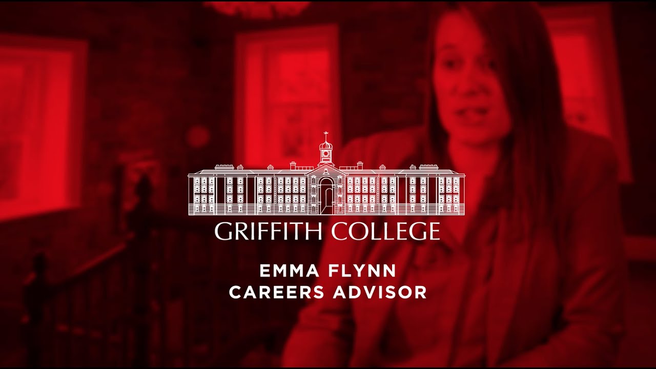 Preview image for the external video "Emma Flynn - Careers Advisor at Griffith College".
