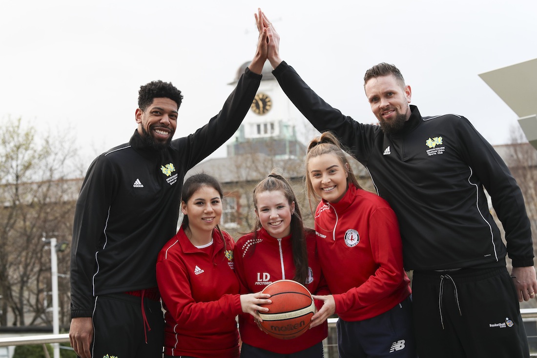 Announcing a New Partnership with Templeogue Basketball Club Griffith College and Templeogue basketball players