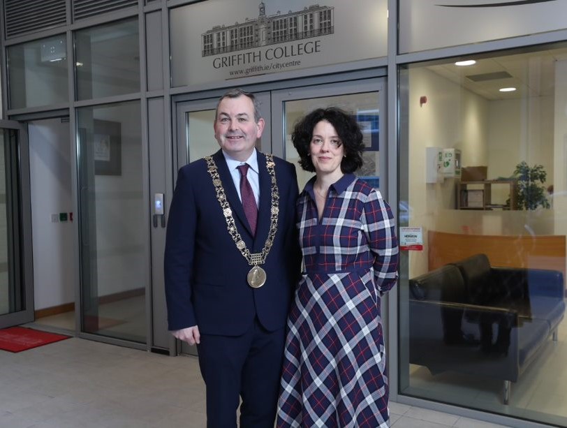 Lord Mayor of Dublin at Griffith College City Centre Lord Mayor of Dublin at Griffith College City Centre
