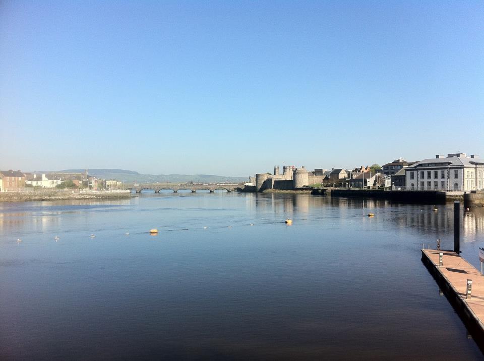 The River Shannon in Limerick City The River Shannon in Limerick City