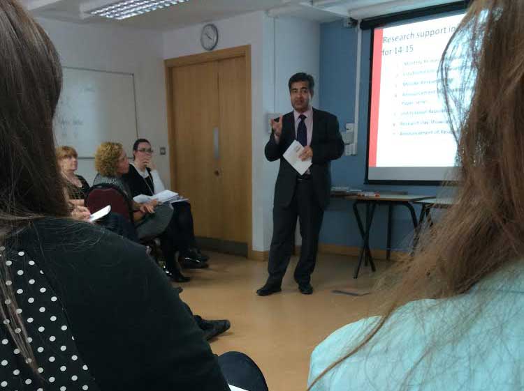 Griffith College Research Iniative Research at Griffith College Waseem akhtar presentation