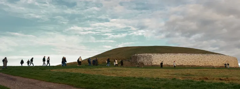Walking to Newgrange