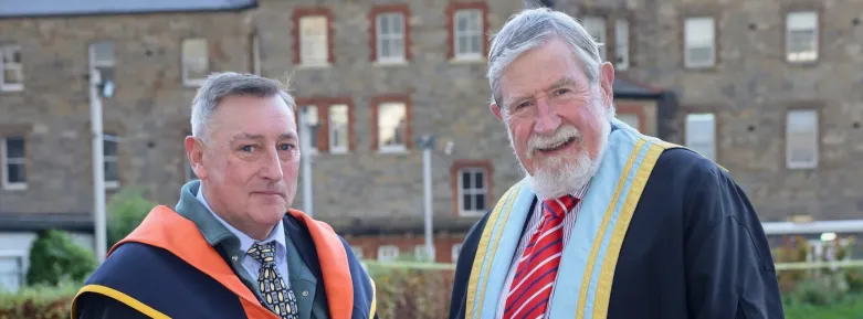 Brian Jennings Awarded at Griffith College Dublin