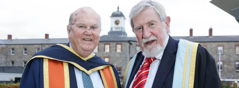 Former Finance Minister Michael Noonan Honored by Griffith College Dublin for Outstanding Public Service and Expert Stewardship