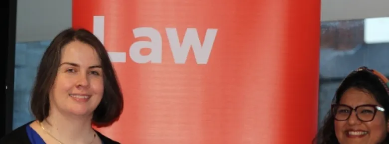 Law Speakers Series Dr Katie Nolan and Dr. Sahar 