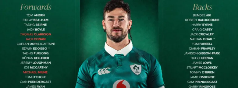 Ireland squad announcement