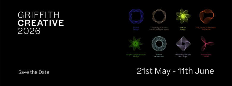 Griffith Creative 2026 Banner - 21st May - 11th June