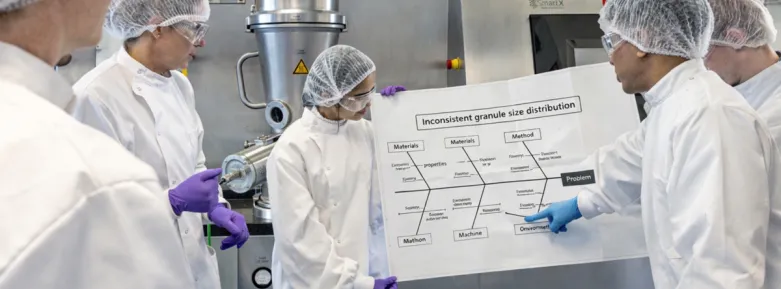 Students working through validation concepts in a hands-on pilot lab environment in Sandyford