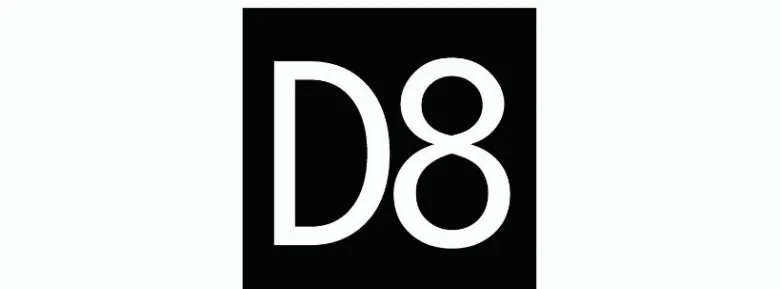 D8 magazine logo