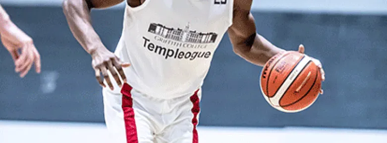 Griffith College Scholarship student and basketball player, Darren Townes