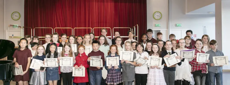 LSMD students attend the Excellence Awards