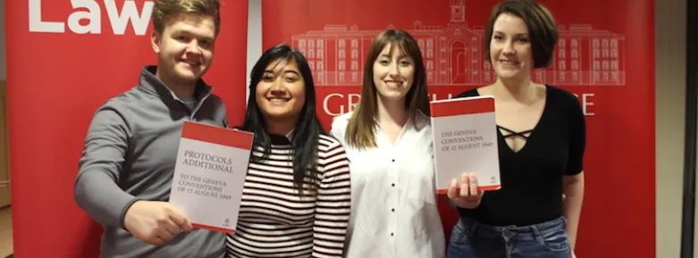 Law students at Griffith College