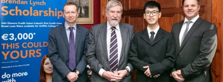 Donore Credit Union and Griffith College award scholarship