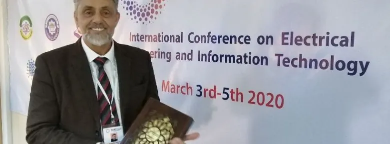 Dr. Faheem Bukhatwa at ICEEIT