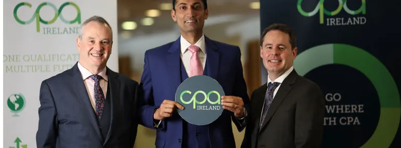 Liam Donnelly Award Winner, Sunil Appat Sukumaran, Paul Heany and Tom Colgan