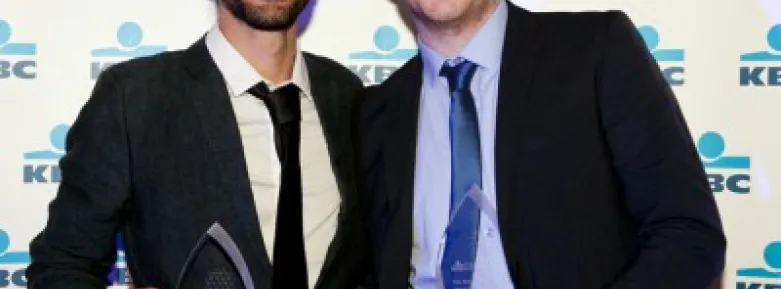 Tiberio Ventura and Robbie Purcell at the SMEDIAS