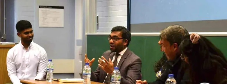 Griffith College International Law lecturer Dr. Ananthavinayagan presents at King's College London