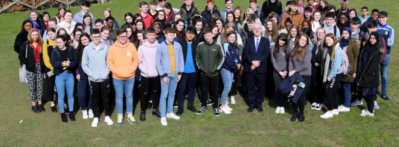 Leaving Cert students at Griffith College Dublin's Free Maths Workshop