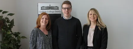 Graduate of Griffith College Shane O’Leary returned to the college to give insight to students sitting the MSc in global Brand Management