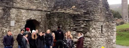 Members of the GCD SU on a trip to Glendalough
