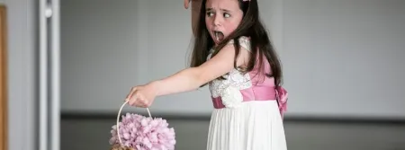 Student performing at the 2019 Excellence Awards