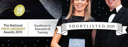 Griffith College at National Procurement Awards of 2019, Shortlisted this year in 2020