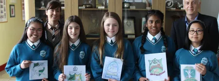 Students from St Paul's Secondary School