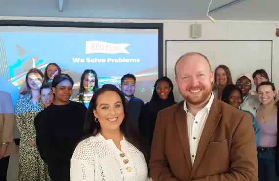 Red flag director of public affairs at Griffith campus to talk about the graduate employment programme