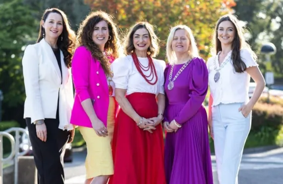 Sinead O'Dea, Network Ireland Presidents and Oonagh O'Hagan
