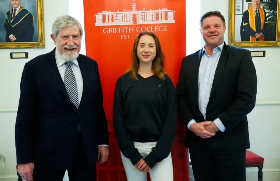 Brendan Lynch Scholarship recipient, Aimee