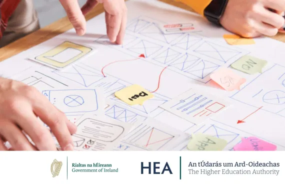  a person looking at a design plan