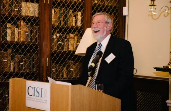 Professor Diarmuid Hegarty Presents at CISI's 2019 Awards