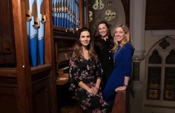 Alison Canavan, Sinead O'Dea, Griffith College & Karen Fleming, President of Network Cork.
