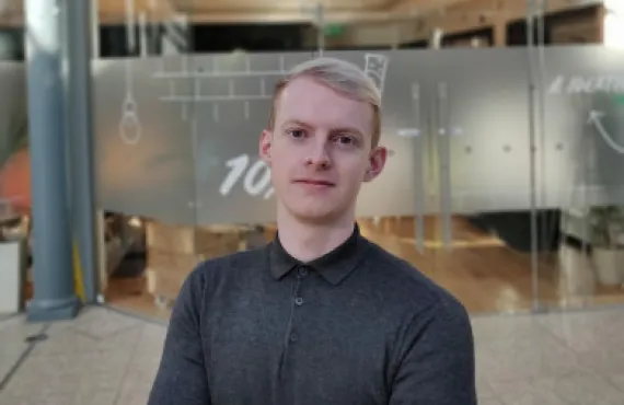 Griffith College student, Conor Nolan. Photo credit; The Journal.ie