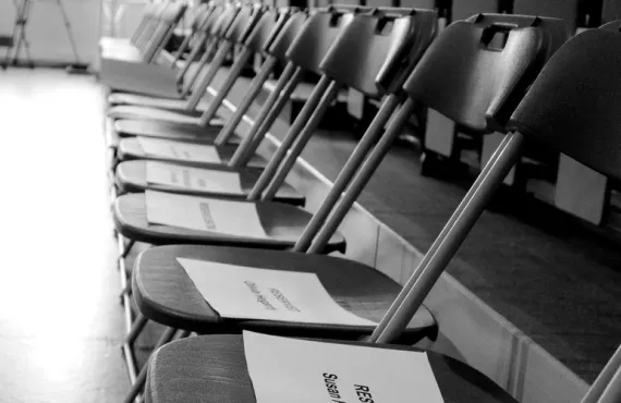 Griffith College Fashion Show seating